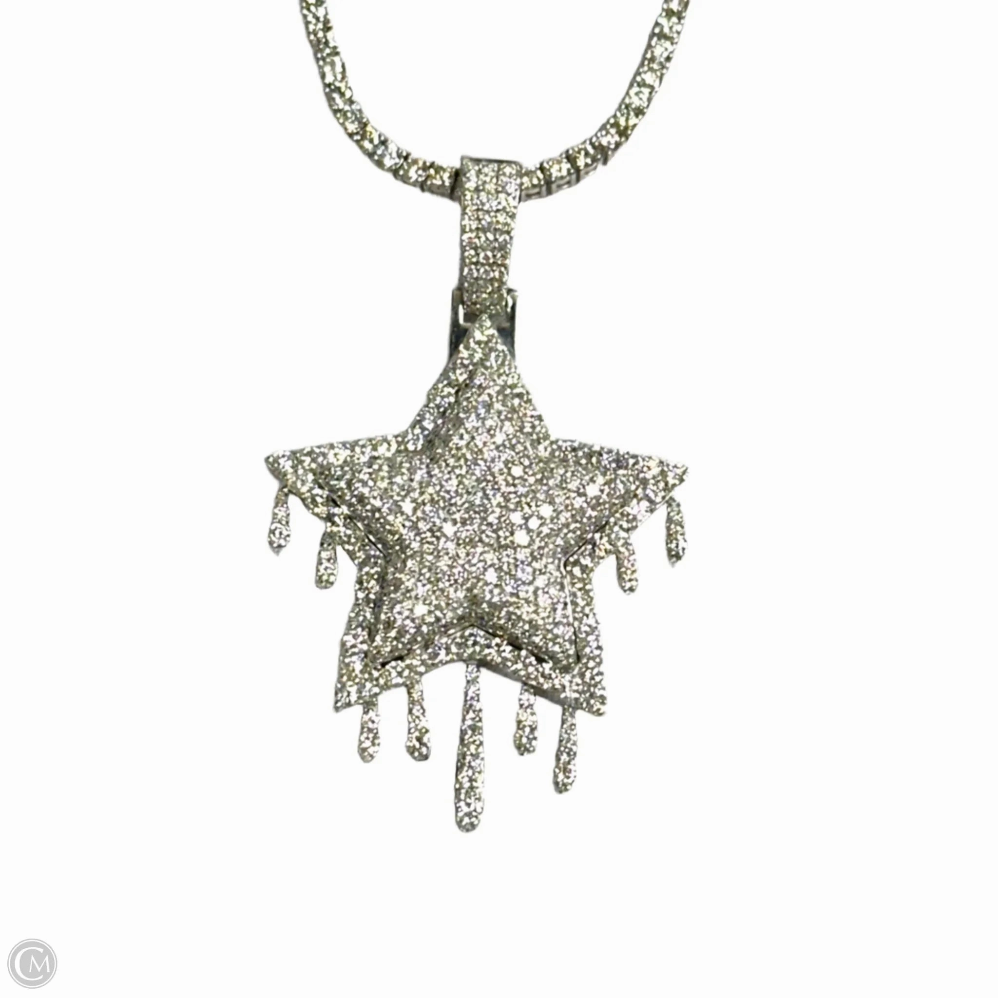 Necklace Luxury Designer in White Gold