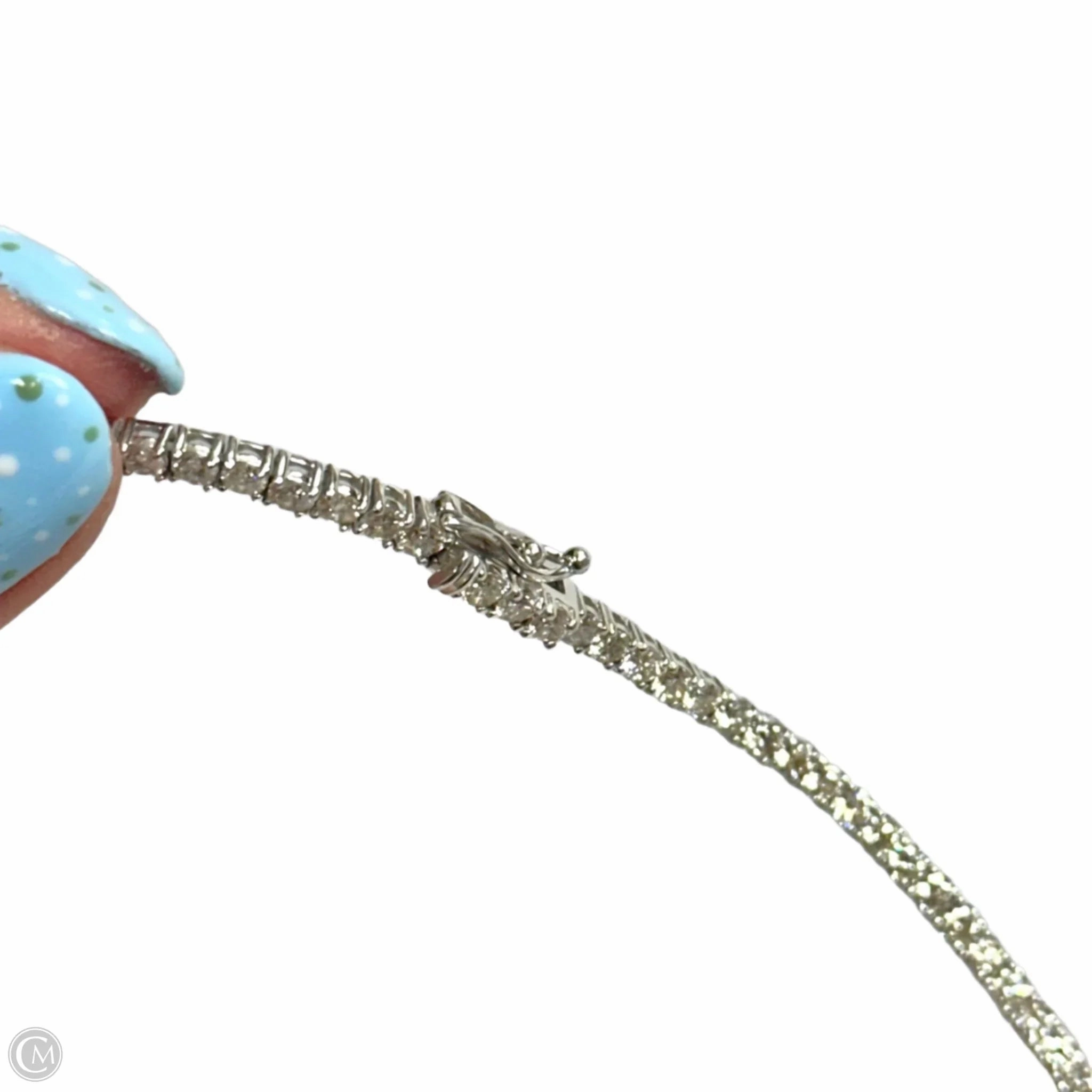 Necklace Luxury Designer in White Gold