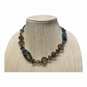 Necklace Other  In Green