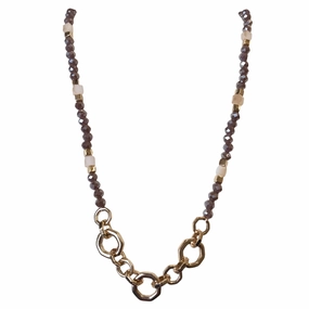 Necklace Other In Mauve