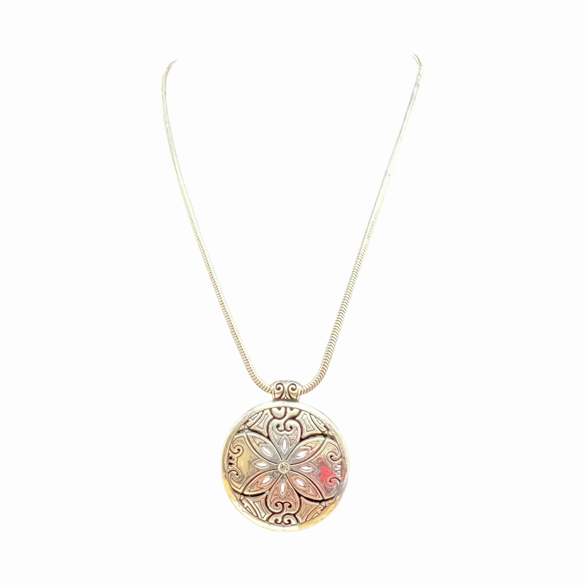 Necklace Pendant By Brighton In Silver