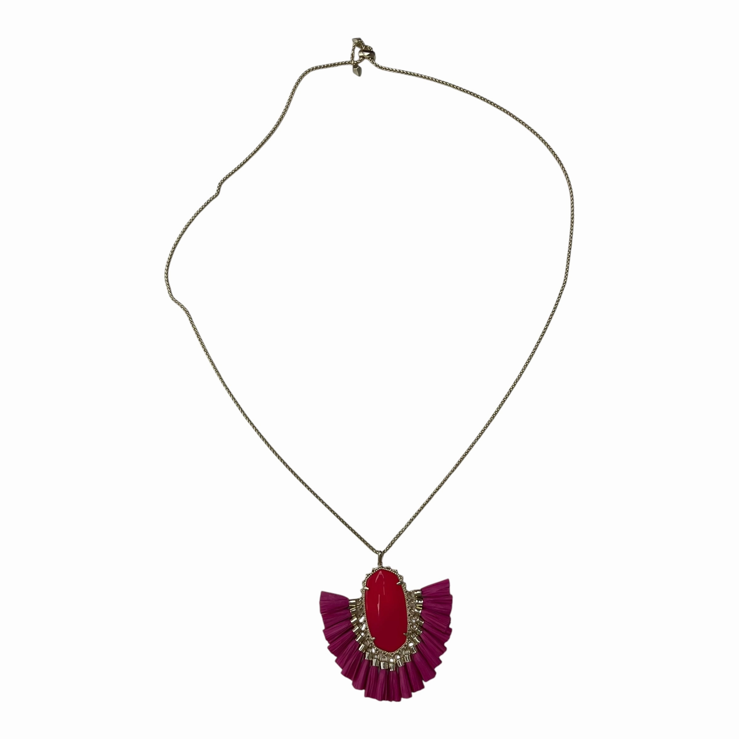 Necklace Pendant By Kendra Scott In Pink