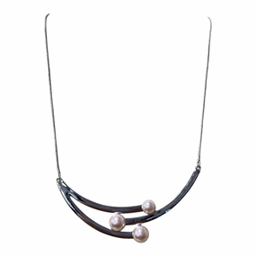 Necklace Pendant By White House Black Market In Silver