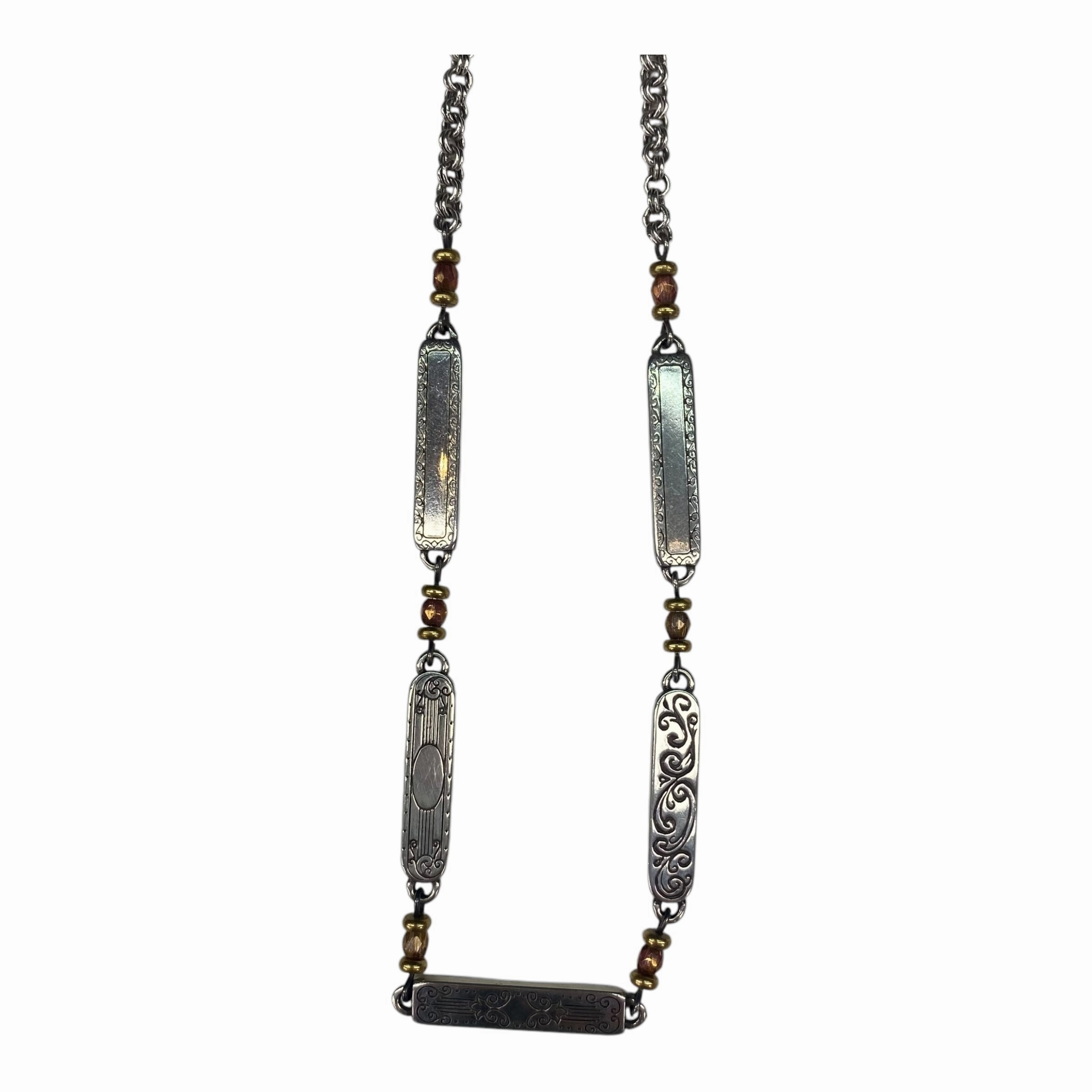 Necklace Set By Brighton In Silver, Size:02 Piece Set