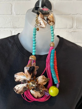 Necklace Set By Clothes Mentor, Size: 02 Piece Set