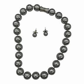 Necklace Set By Cme In Silver, Size:02 Piece Set