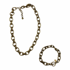 Necklace Set By J. Crew In Gold, Size:02 Piece Set