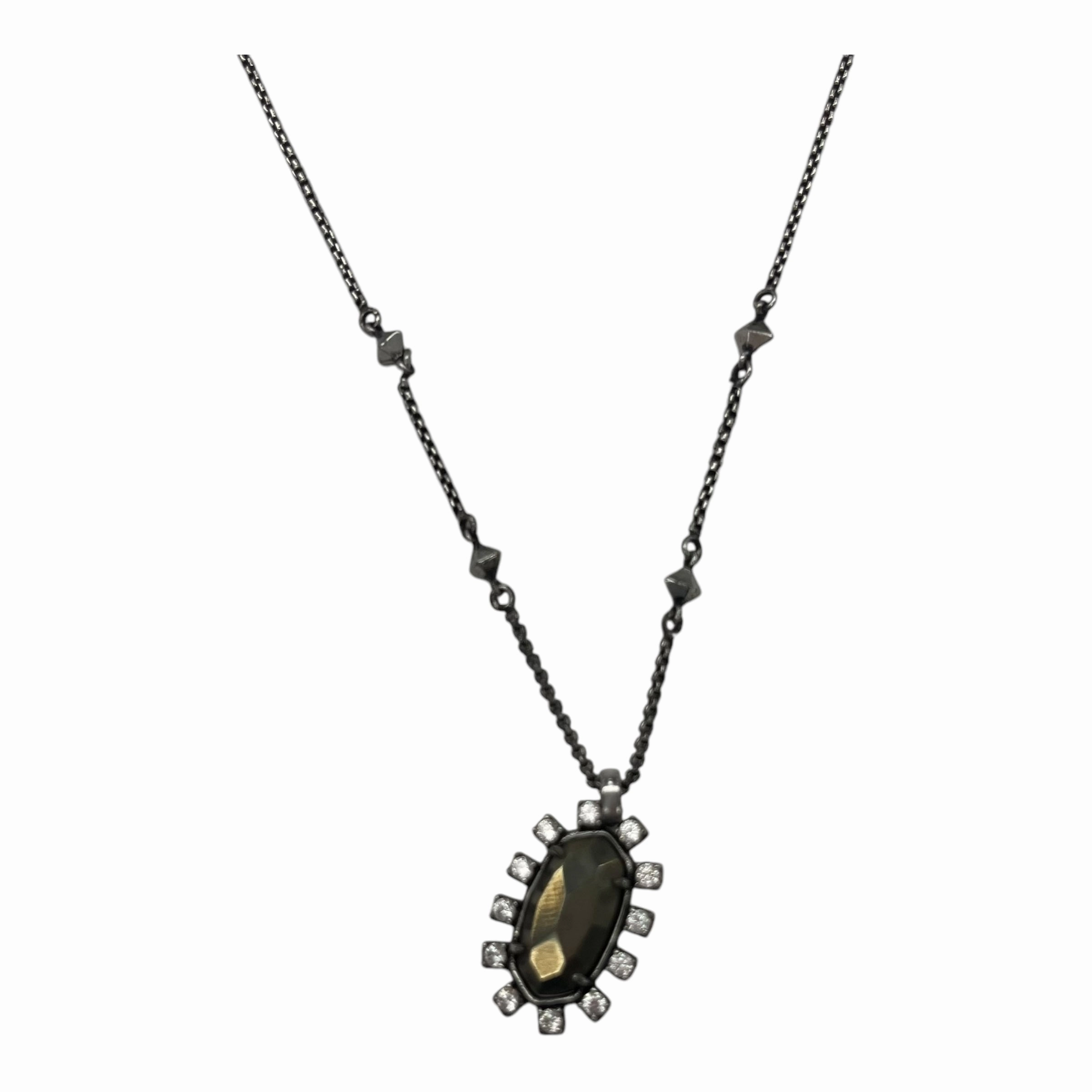 Necklace Set By Kendra Scott In Silver, Size:02 Piece Set