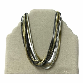 Necklace Statement By Alfani In Gold & Silver
