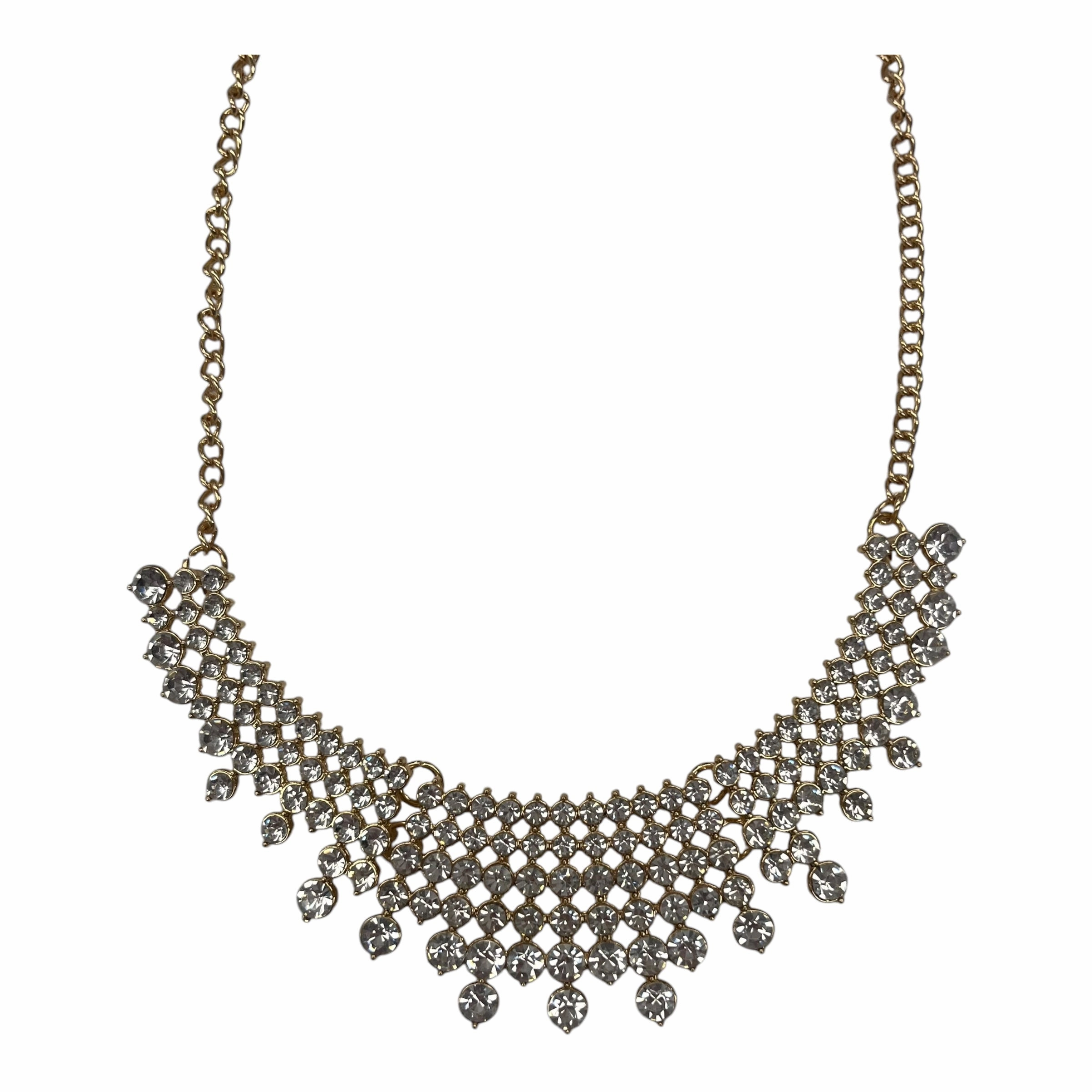 Necklace Statement By Clothes Mentor In Gold