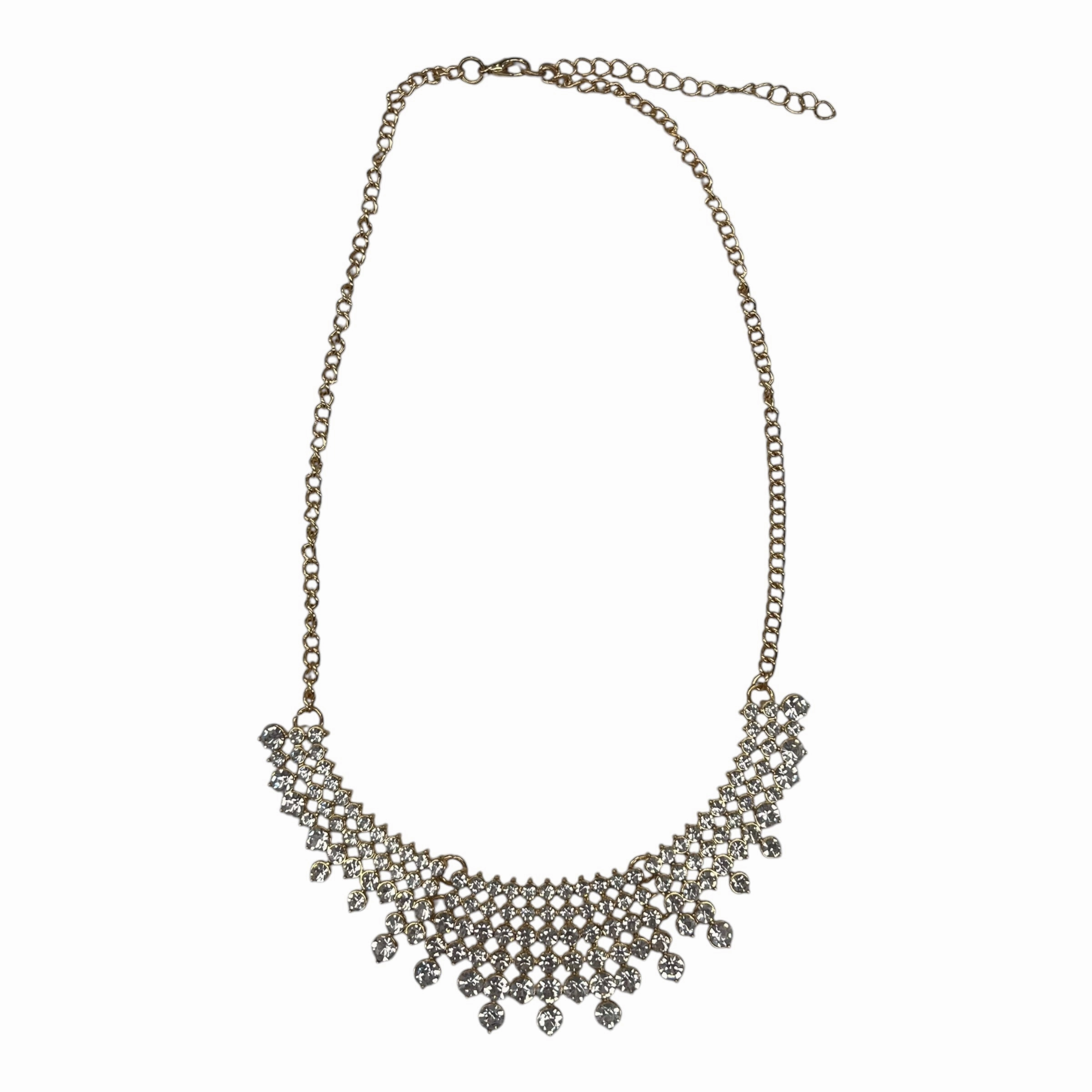 Necklace Statement By Clothes Mentor In Gold