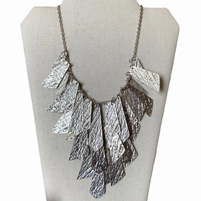 Necklace Statement In Silver