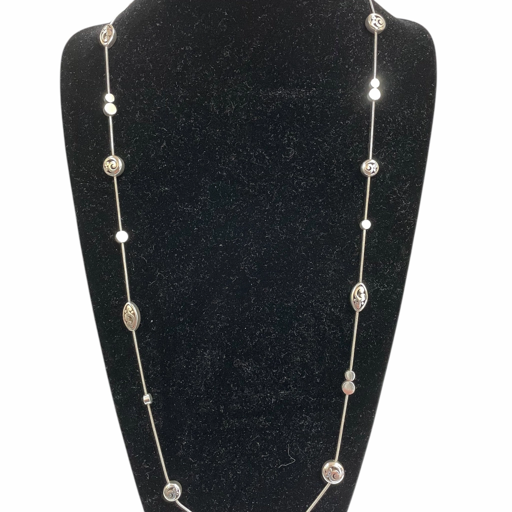 Necklace Sterling Silver By Brighton In Silver, Size:9.5