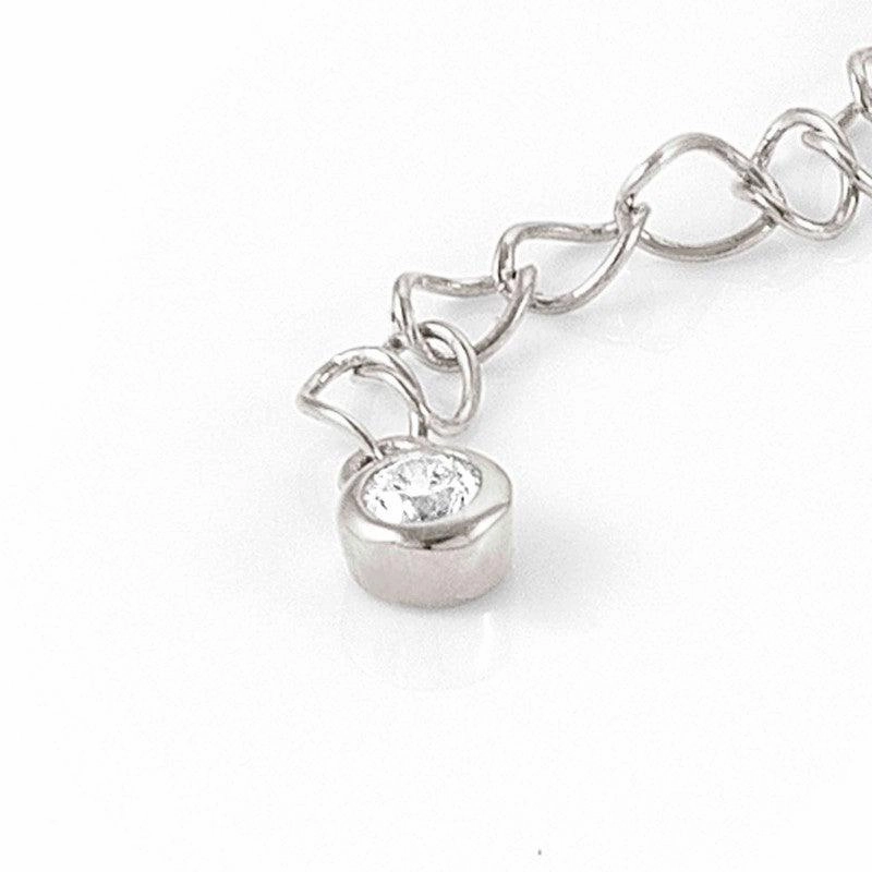 Nomination Anklets, Mixed, White Cubic Zirconia, Silver