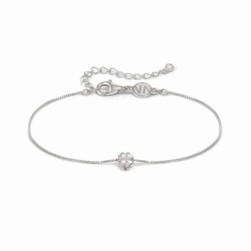 Nomination Armonica Bracelet, Four-Leaf Clover, Sterling Silver