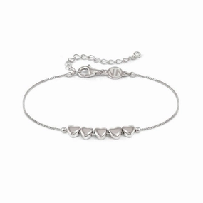 Nomination Armonica Bracelet, Hearts, Sterling Silver