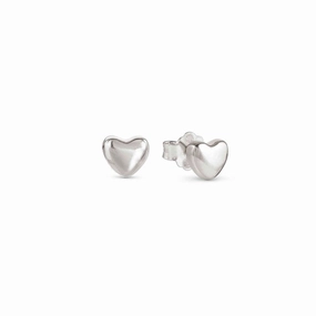 Nomination Armonica Earrings, Heart, Sterling Silver