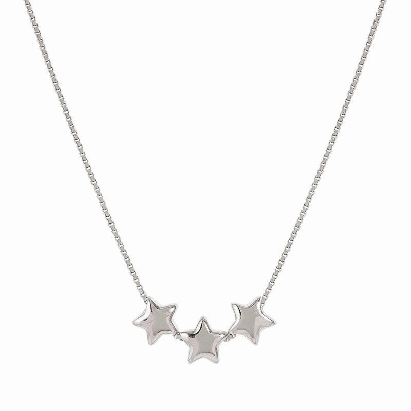 Nomination Armonica Necklace, Stars, Sterling Silver