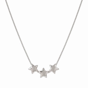 Nomination Armonica Necklace, Stars, Sterling Silver