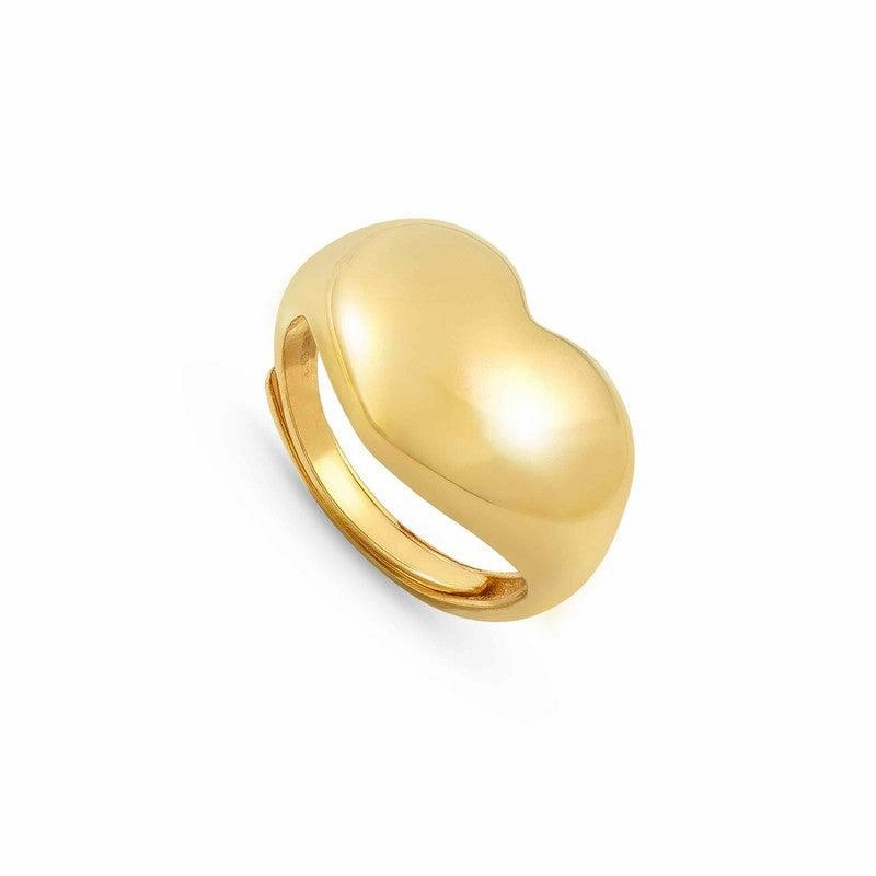 Nomination Armonica Ring, Big Heart, Gold, Sterling Silver
