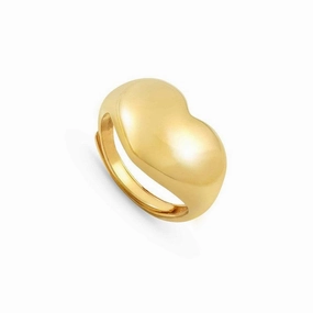 Nomination Armonica Ring, Big Heart, Gold, Sterling Silver