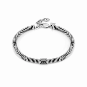 Nomination B-Yond Bracelet, Hyper Edition, Black Cubic Zirconia, Stainless Steel