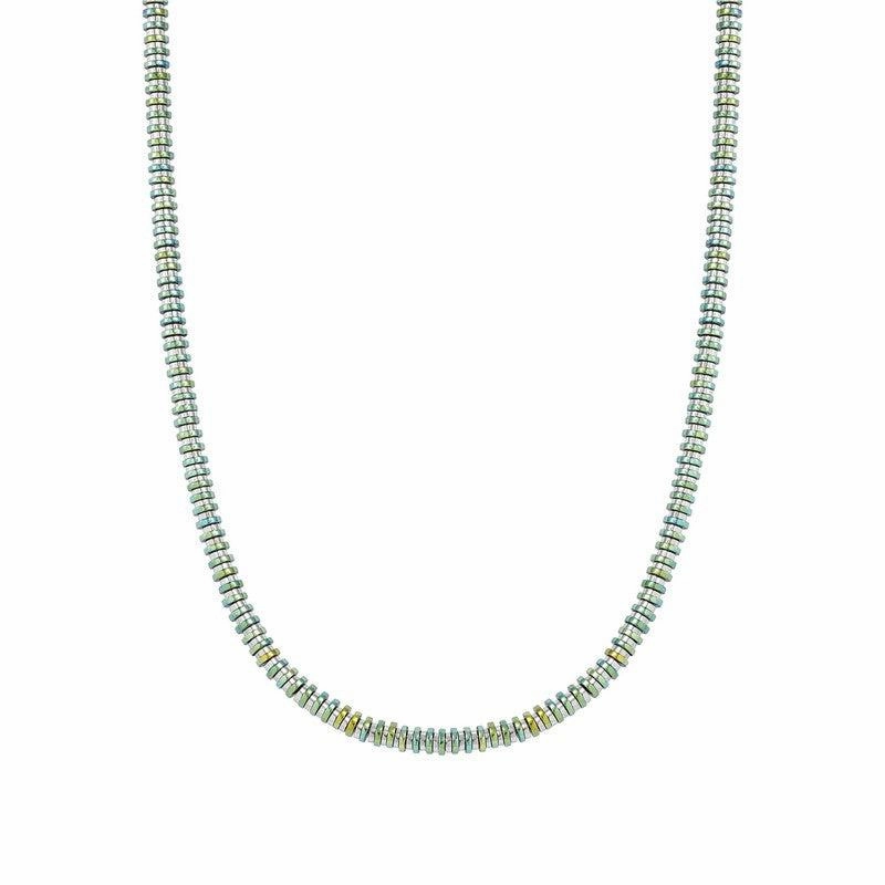 Nomination B-Yond Stainless-Steel Necklace, Green Iridescent PVD