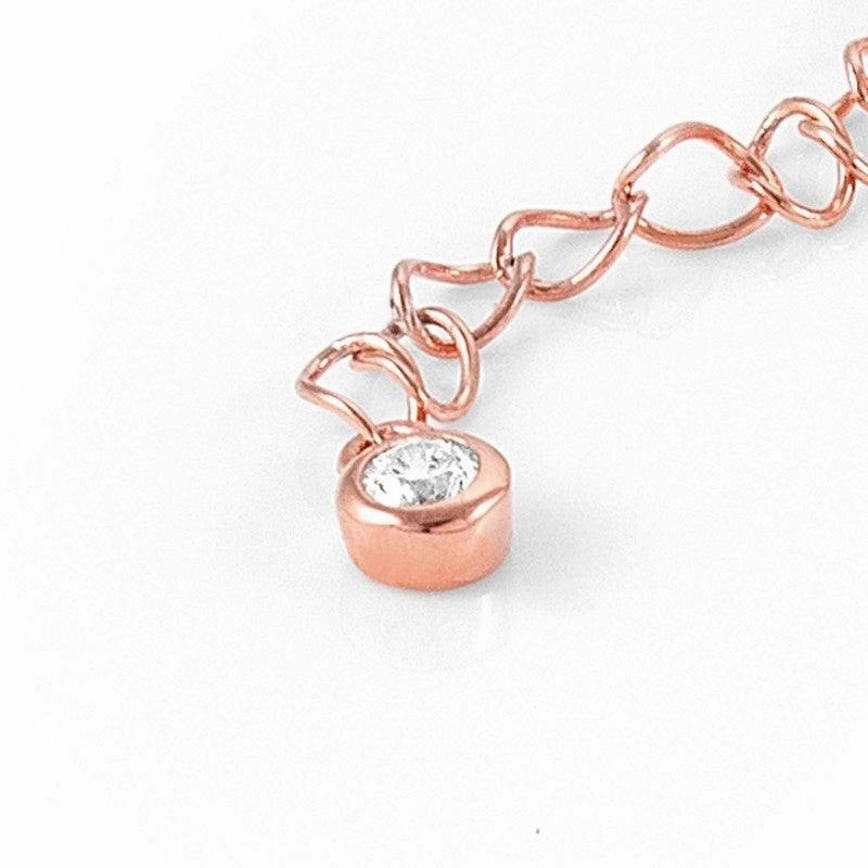 Nomination Carismatica Bracelet, Pink Cubic Zirconia, Rose Gold