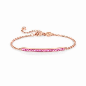 Nomination Carismatica Bracelet, Pink Cubic Zirconia, Rose Gold