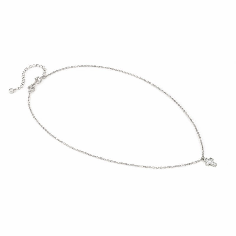 Nomination Carismatica Necklace, Silver Cross & Stones