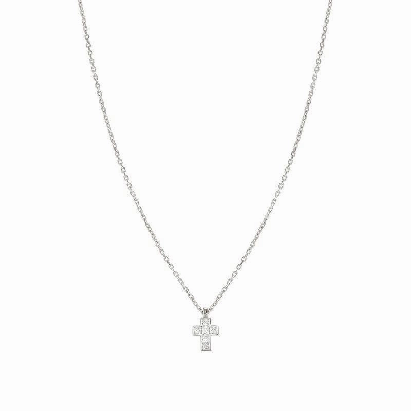 Nomination Carismatica Necklace, Silver Cross & Stones