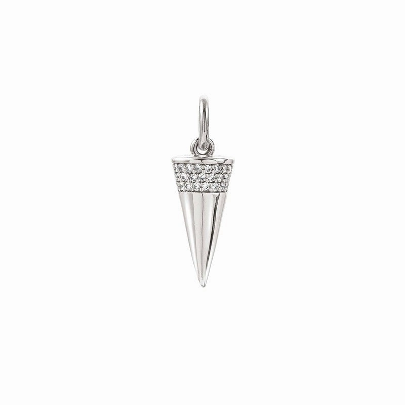 Nomination Charming Charm, Cone, Cubic Zirconia, Silver