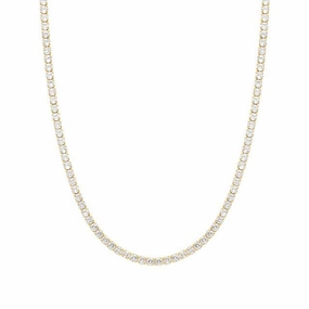 Nomination Chic&Charm Necklace, Tennis, White Cubic Zirconia, Gold