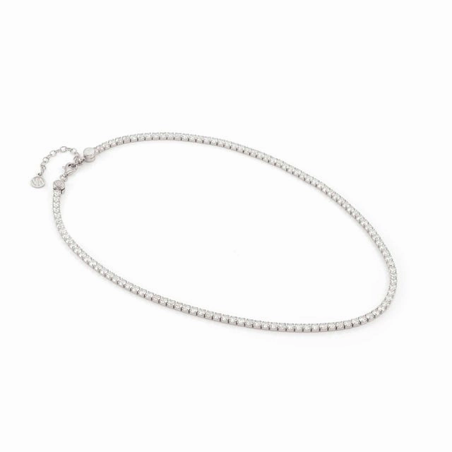 Nomination Chic&Charm Necklace, Tennis, White Cubic Zirconia, Sterling Silver