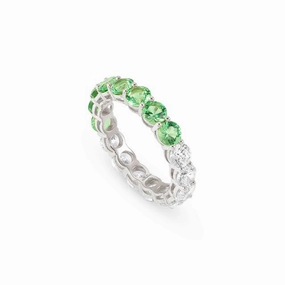Nomination Chic&Charm Ring, Green Cubic Zirconia, Sterling Silver