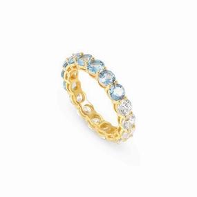 Nomination Chic&Charm Ring, Light Blue Cubic Zirconia, Gold