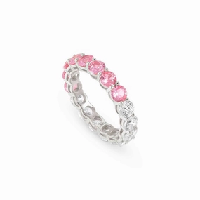 Nomination Chic&Charm Ring, Pink Cubic Zirconia, Sterling Silver