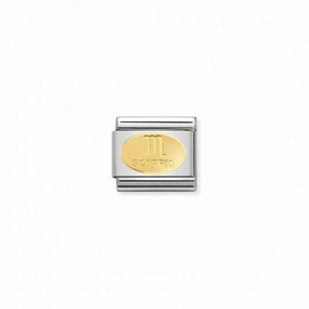 Nomination Classic Oval Scorpio Link