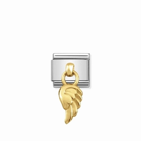 Nomination Composable Classic Link 18K Gold Wing