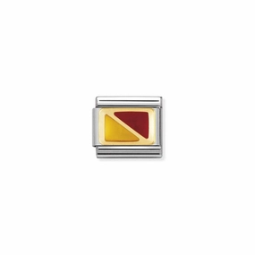 Nomination Composable Classic Link Nautical Alphabet Letter O