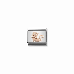 Nomination Composable Classic Link Rose Gold Cat