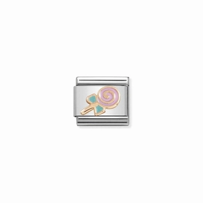 Nomination Composable Classic Link Rose gold Lollypop