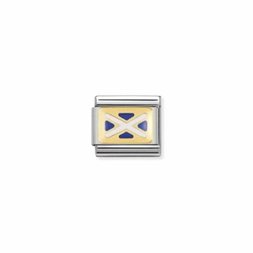 Nomination Composable Classic Link Scotland Flag