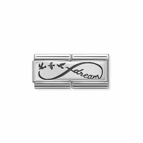 Nomination Composable Double Link Infinity Dream, Silver
