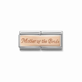 Nomination Composable Double Link Mother Of The Bride, 9K Rose Gold