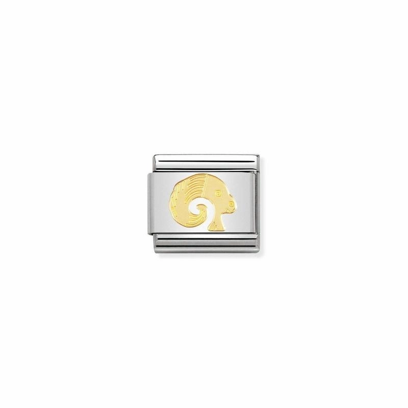 Nomination Composable Link Aries, 18K Gold