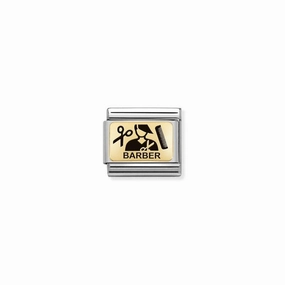Nomination Composable Link Barber, 18K Gold