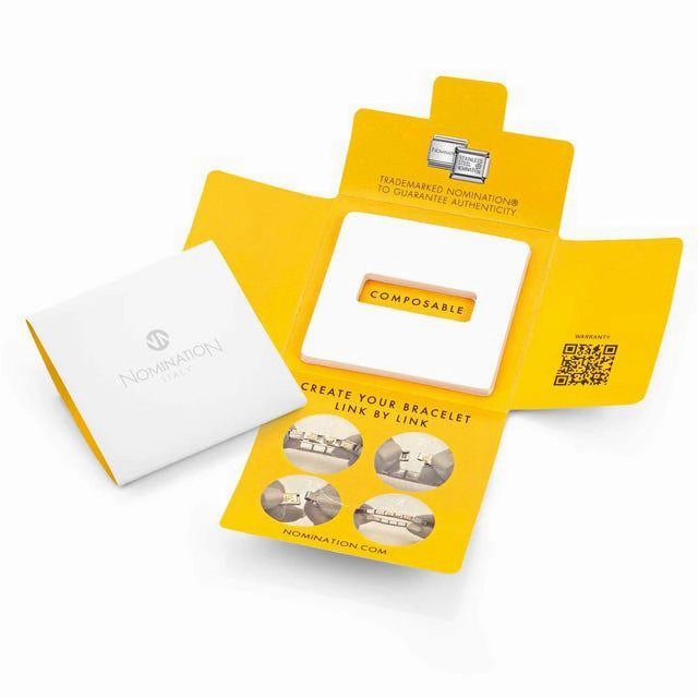 Nomination Composable Link Basketball, Silver