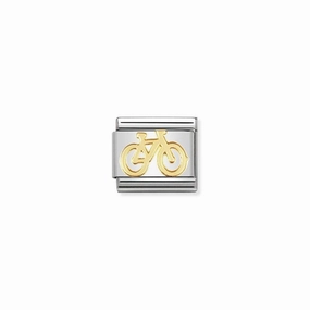 Nomination Composable Link Bicycle, 18K Gold