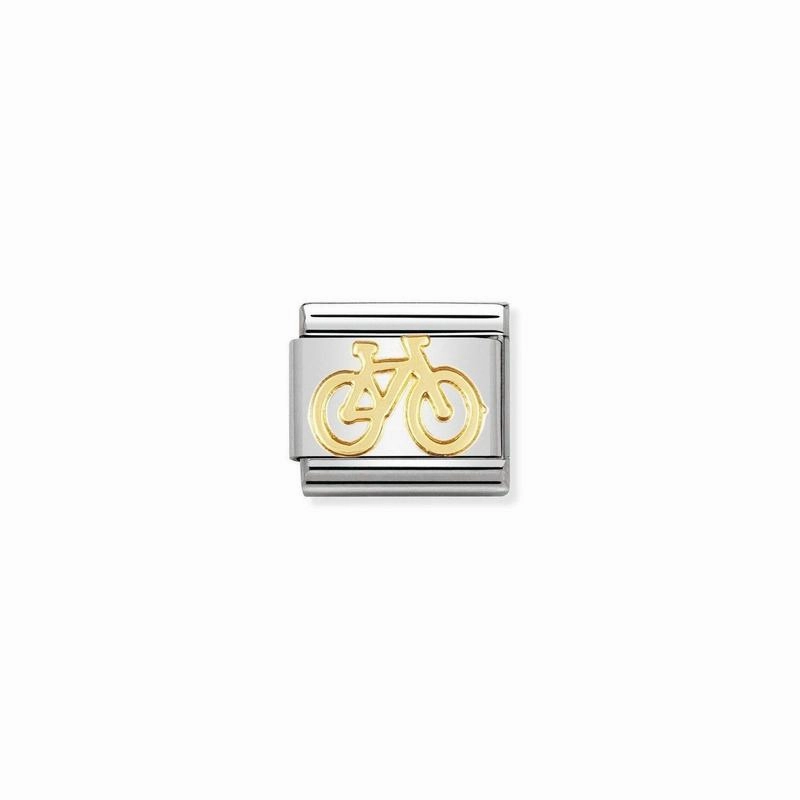 Nomination Composable Link Bicycle, 18K Gold